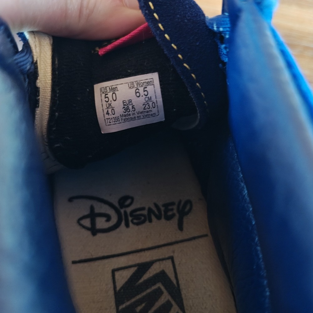 Vans Sk8-Hi x Disney Mickey Sorcerers Apprentice Fantasia Mens 5 Women's 6.5 UK4 - Picture 9 of 9